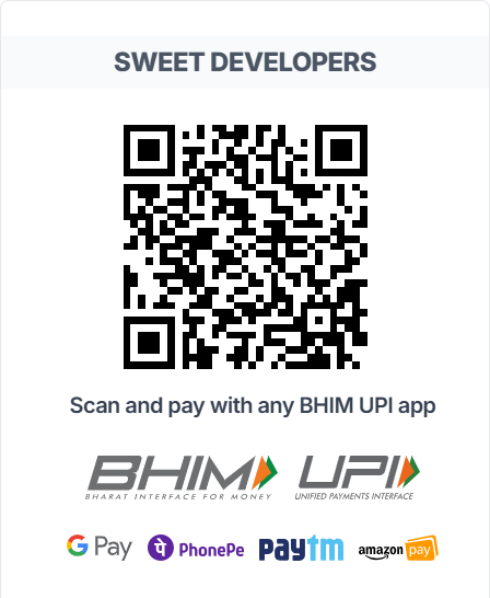 QR code for payment
